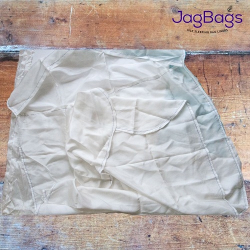 JagBag Fine Silk - Mummy Style - White - SPECIAL OFFER